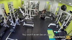 Young Slut Fucks Stranger In Gym For Cash In Front Of Angry BF Thumb
