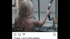Nipslip of model during a skinny dip video in London | big boobs &amp_ skinny dipping at same time | Thumb