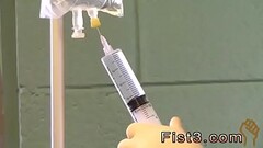 Bottom boys gay bi First Time Saline Injection for Caleb Thumb