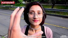 MAMACITAZ - #Luna Castillo - Latina Teen Creams On Big Cock Thumb