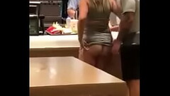 Adrenaline s. Guy fucked her at the counter, caught by customer Thumb