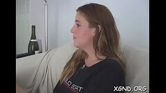 Undressed girl stands for cock and delights with amateur sex Thumb