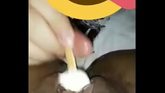 Ele enfiou o picol&eacute_ na minha bucetinha e caiu de boca, meu Instagram: @juliahot966 Thumb
