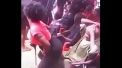 This old man cries for African nice butt in public Thumb