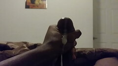 Black Cock Blows a Big Load Thumb