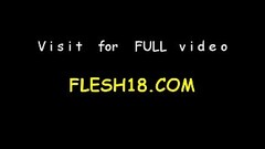 Playgirl holds massive dick and sucks it before sex Thumb