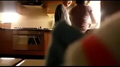 step Brother Fucks Sister Harder sa kusina Thumb