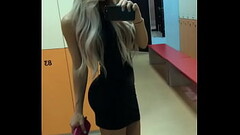 Sexy Blonde Big Ass Thumb