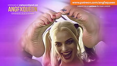 Harley Quinn feet footjob Thumb