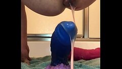 Bad dragon large tag team Sleipnir and crackers Thumb
