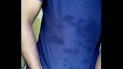 Indian boy alone at home playing with dick Thumb