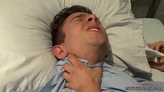 Tranny in lingerie anally makes dude cum Thumb