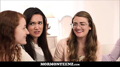 Four Mormon Teen Wives Orgasm Together After Prayer Thumb
