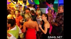Gorgeous sweethearts are wet with lusty needs during club partying Thumb