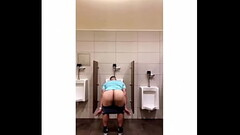 Sexy big ass dude pisses and sniffs his hand Thumb
