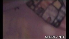 Wrecking a teenager'_s enjoyable new pussy with monster dick Thumb