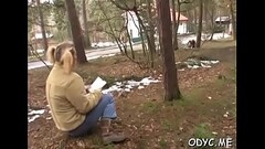 Horny old and young sex with hot babe taking the weenie hard Thumb