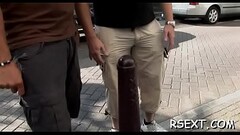 Big titted hooker gets shaved muff fucked in lots of positions Thumb