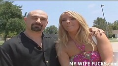 I finally get to ride a real pornstar cock Thumb