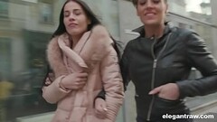 Hot local babes take this BBC tourist on an anal ride Thumb