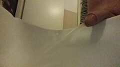 Camiel is urinating in the bathroom Thumb