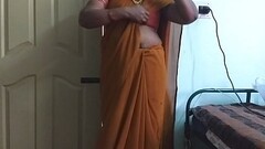 desi  indian horny tamil telugu kannada malayalam hindi cheating wife wearing saree vanitha showing  Thumb