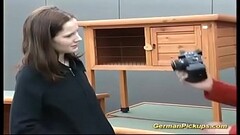 german teen picked up from street for her first anal Thumb