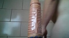 Super big dildo destroyer ass Thumb