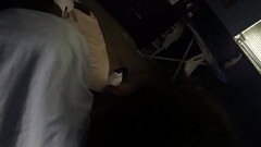 Ebony thot giving good sloppy head Thumb