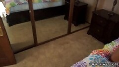 Step dad peeping on boss'_ playmate'_s her s. and taboo Thumb
