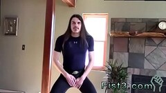 Hung gays fisting each other Say Hello to Compression Boy Thumb