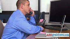 Feeling firm dick on the office desk is always perfect Thumb