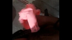 Me jalo la verga con la ropa interior de mi prima Thumb