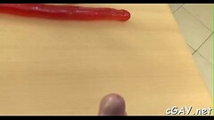 Attractive hunk receives cumshot after hardcore anal sex Thumb