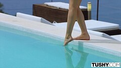 TUSHY Beautiful Model&rsquo_s Incredible First Anal Thumb