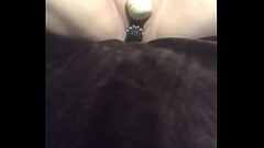 Wife fucks pussy with anal plug and gets off hard with massager Thumb