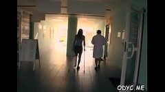 Skinny amateur slut gets licked and rides an old wang wildly Thumb