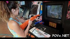 Delicious bitch receives a giant dong in her possession Thumb