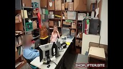 Real Sexy Shoplifting Blonde Hottie Thumb