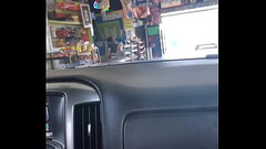 Big booty at drive thru Thumb