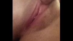 Fingering my pussy Thumb