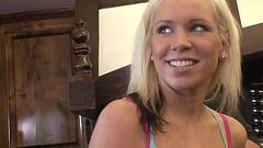 Blonde gets fucked and cum in mouth Thumb