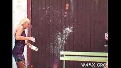 Busty adult female enjoys messy solo moments on web camera Thumb