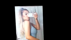 Random hot blonde with big tits cum tribute 02 Thumb