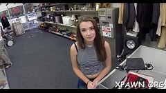 A sexy darling is in the shop, having some sex in shop Thumb