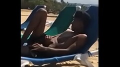 19yo caught flashing on public beach Thumb