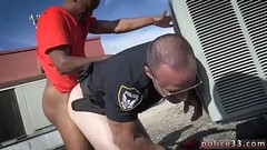 Male police officer gay sex costumes Apprehended Breaking and Thumb