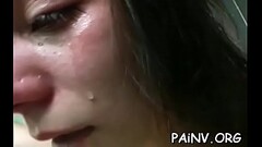Bizarre humiliation with bent over bitch who gets punished Thumb