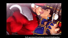 STREET FIGHTER / CHUN-LI (TRAINING OUTFIT) FUCKED BY M.BISON [SFM] Thumb