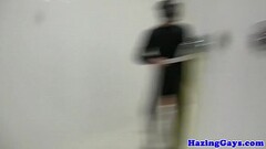 Hetero twink anally screwed in showers Thumb